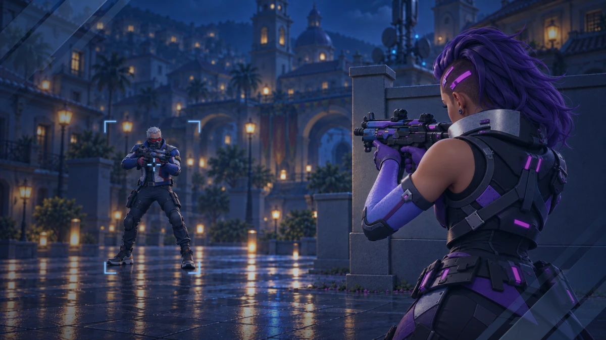 Product art — AI Aim Assist Overwatch 2