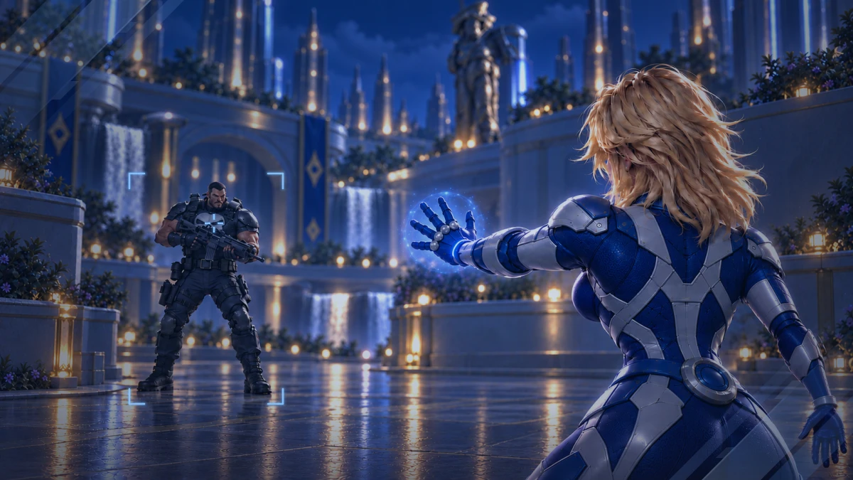 Product art — AI Aim Assist Marvel Rivals
